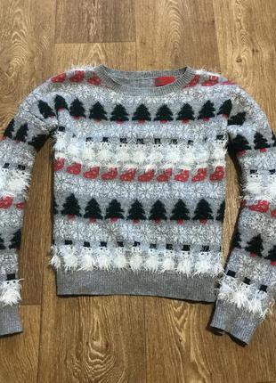 Новогодний свитер, кофта праздничная, зимняя2 фото