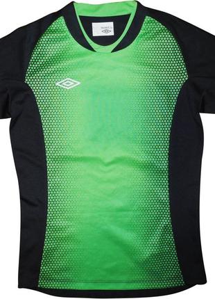 Футболка серая зеленая для спорта фитнеса umbro gt s eur 152см