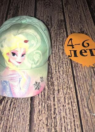Фирменная кепка disney для девочки 4-6 лет, (52-54 см)