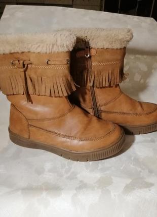 Сапоги ботинки зимние на девочку