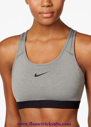 Спортивний топ green nike dri fit