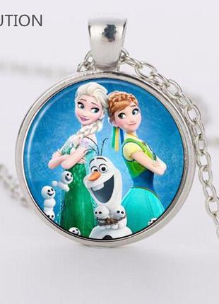 Кулон  на цепочке "  frozen "