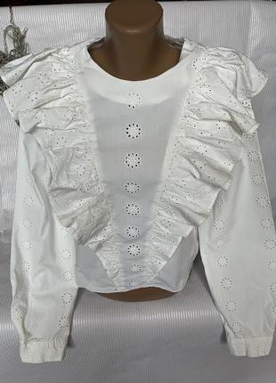 Гарна сорочка з прошвой h&m