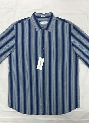 Рубашка мужская calvin klein , l