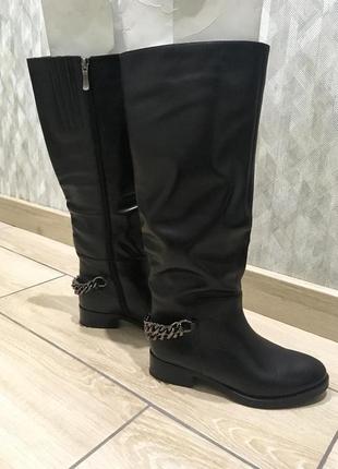 Зимовий шкіряні чоботи