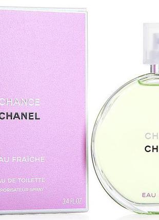 Парфюмированная вода парфюм chanel chance eau fraiche 100ml2 фото