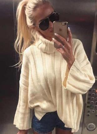 Великолепный свитер оверсайз от zara