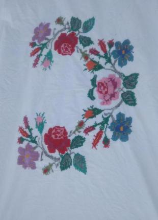 Салфетка  вышитая крестиком