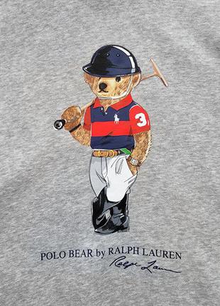 Худи polo ralph lauren polo bear fleece hoodie оригинал оригінал original хит сезона!7 фото