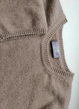 Кашемировый свитер pure cashmere, 100% кашемир, р. м, s,xs,8,10,1210 фото