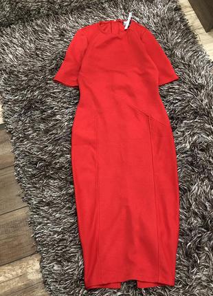 Фирменное миди платье asos asos