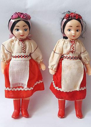 "украинские девушки", куклы в национальных одеждах, ссср.