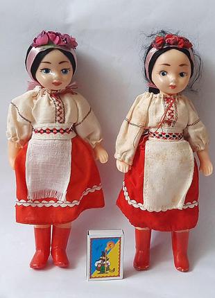 "украинские девушки", куклы в национальных одеждах, ссср.2 фото