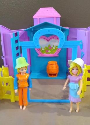 Ігровий набір поллі покет ранчо polly pocket ride in style ranch mattel