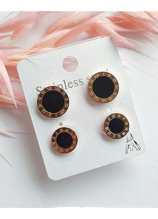 Сережки гвіздочки | сережки з ювелірної сталі