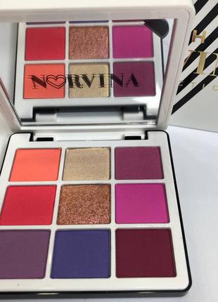 Тіні mini norvina pro pigment palette vol. 1 від anastasia beverly hills3 фото