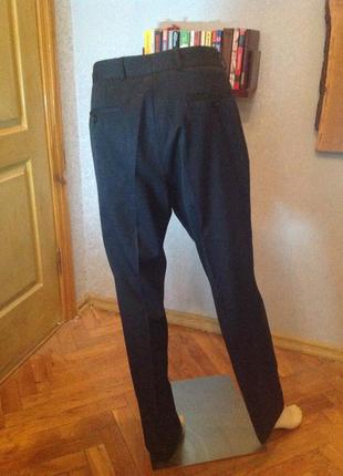 Шерстяные, элегантные немецкие классические брюки, р. 48-505 фото