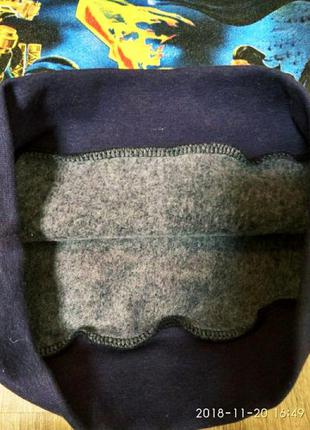 Теплый свитер на флисе 98/104 размер лего2 фото
