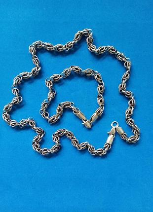 Красивенный серебряный набор 875 пробы