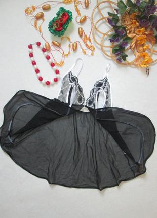 Суперовий сексуальний еротичний пеньюар сітка з мереживом roxana exclusive lingerie 🌹💕🌹2 фото