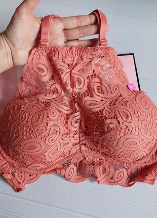 Бюстгальтер бра топ victoria's secret pink