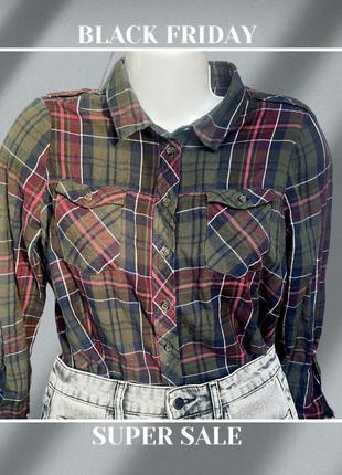 Сорочка в клітку блузка