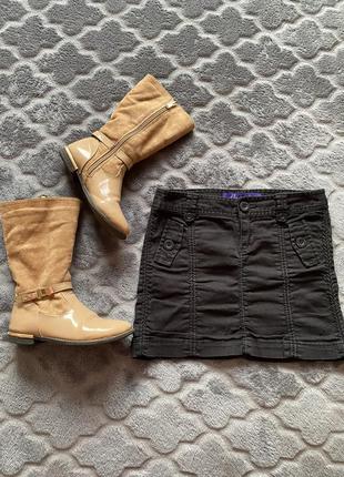 🧡🖤👌бежевые детские сапожки