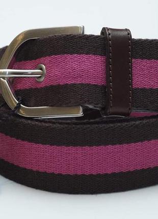 Ремінь з текстилю від відомого бренду gant,
