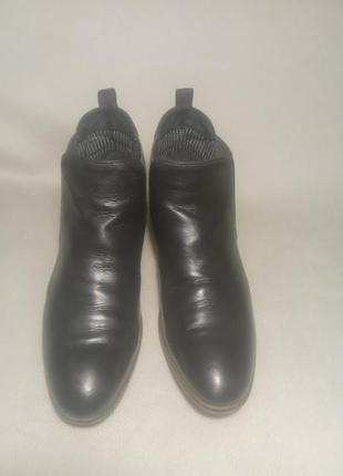 Roberto santi кожанныне челси, ботинки оксфорд 38 р.2 фото