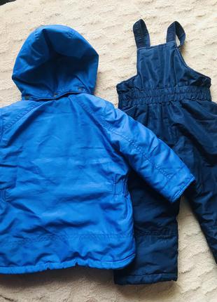 Куртка напівкомбінезон картерс 1-2,5 роки. демісезонна.зимова.2 фото