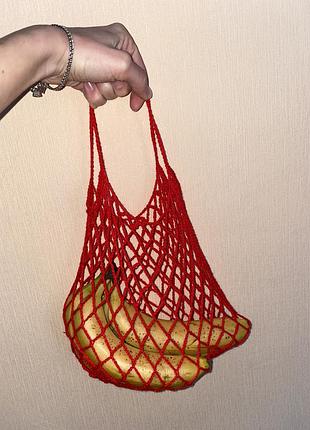 Сетка, сетка, авоская, эко сумка, шоппер 2