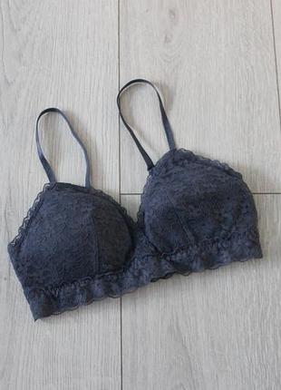 М'який, мереживний бралет h&m