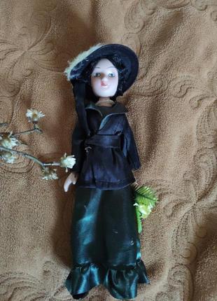 Кукла фарфоровая коллекционная интерьерная