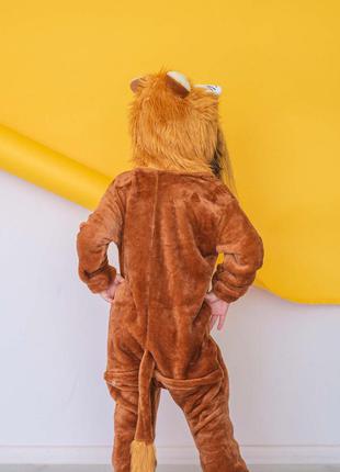 Кигуруми детская пижама "лев" опт/ дроп/ розница4 фото