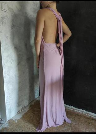 Шикарное платье с открытой спиной3 фото