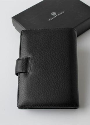 Мужской кошелек philipp plein на подарок черный2 фото