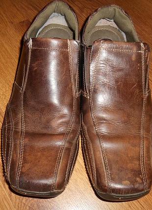 Туфли кожа фирма р. 45 индия  clarks