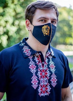 Маска з вишивкою 8