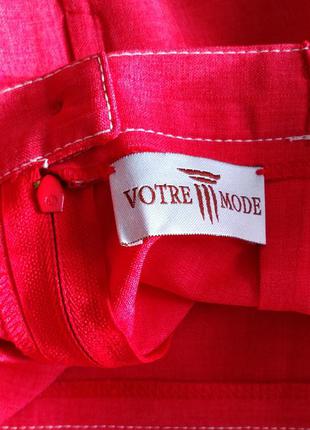 Красная юбка votre mode 💖💖💖3 фото