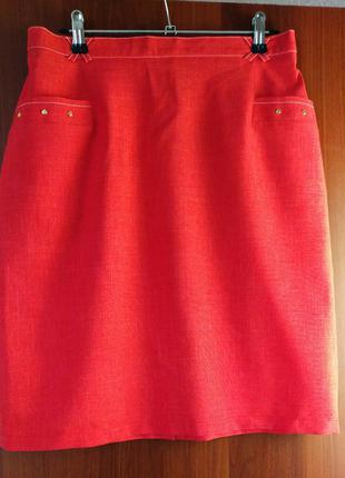 Червона спідниця votre mode 💖💖💖
