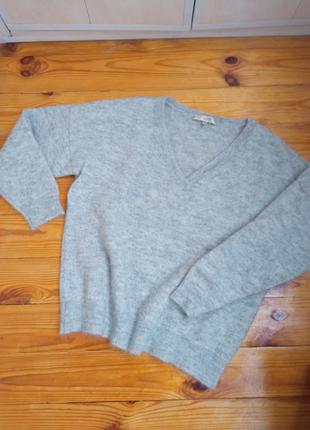 Шерстяной свитер джемпер пуловер/ шерстяний світер дания selected femme4 фото