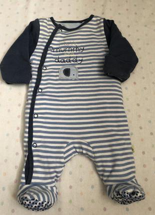 Тёплый человечек комбинезон