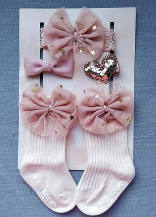 Шкарпетки з бантиками
