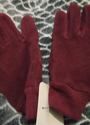Теплі антиковзні рукавички на флісі від tchibo німеччина , розмір на ріст 134-1525 фото
