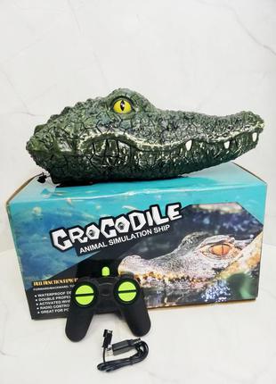 Крокодил на радіокеруванні crocodile rc човен іграшка6 фото