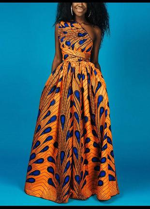 Сарафан дашики, афроамериканское платье7 фото