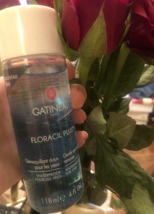 Лосьон для снятия макияжа с глаз gatineau floracil plus gentle eye make up remover2 фото