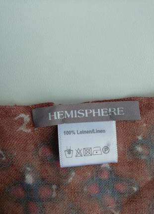 Люкс бренд! немецкий фирменный шарф палантин hemisphere!! оригинал!!!2 фото