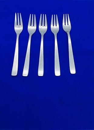 Как в zepter цептер 5 вилочки вилки десертные inox 18/10