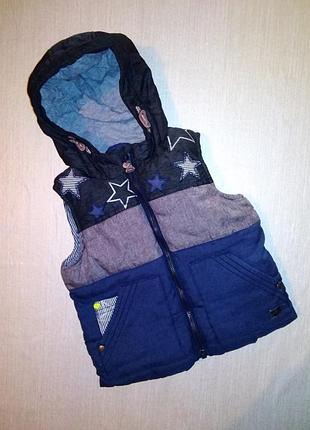 Жилетка безрукавка 2-3 года